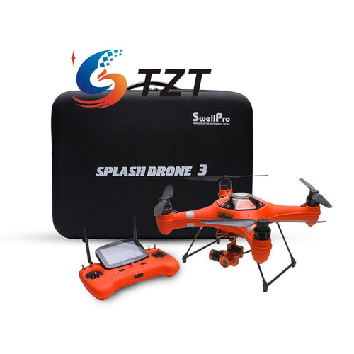 RTF Quadcopter Splash Drone 3 Waterproof with 4K Camera Gimbal and Monitor - Babent